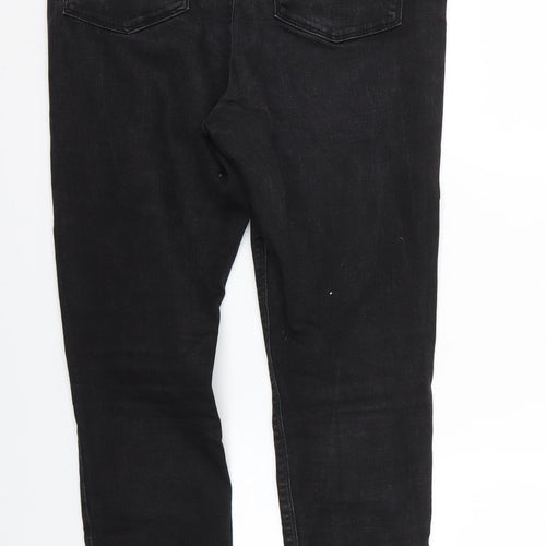 Very Womens Black   Skinny Jeans Size 12 L28 in