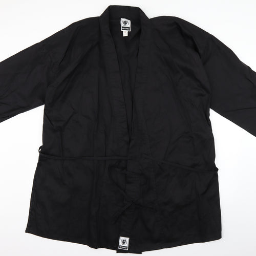 bytomic Mens Black   Overcoat Jacket Size L