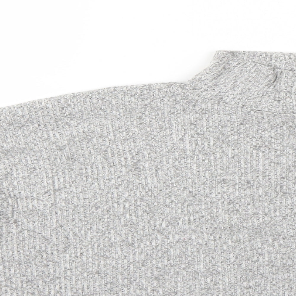 Topshop Womens Grey   Basic Blouse Size 6