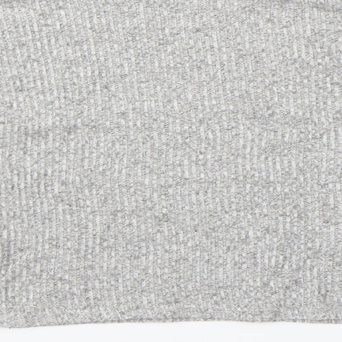 Topshop Womens Grey   Basic Blouse Size 6