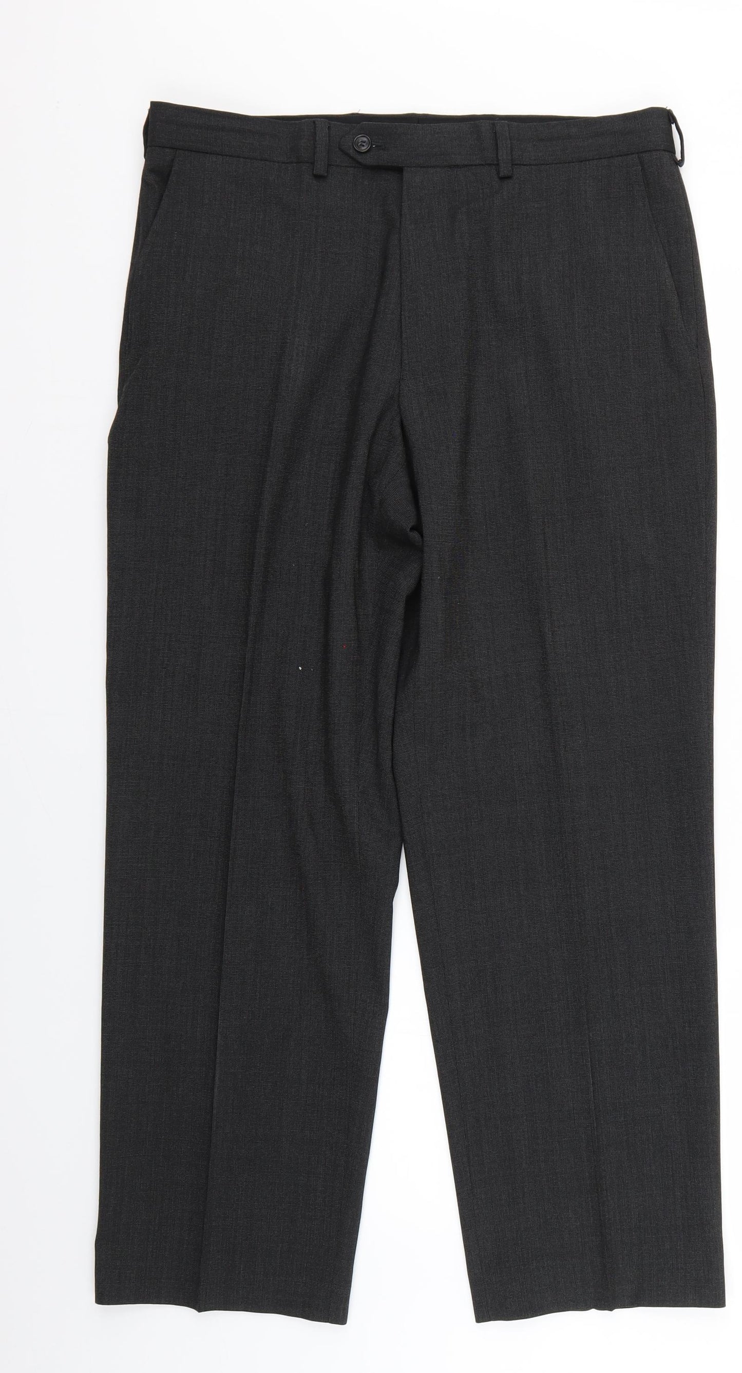 Marks & Spencer Mens Grey   Chino Trousers Size 34 L27 in