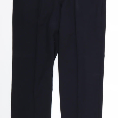 Marks & Spencer Mens Blue   Carrot Trousers Size 34 L28 in