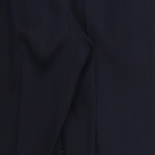 Marks & Spencer Mens Blue   Carrot Trousers Size 34 L28 in