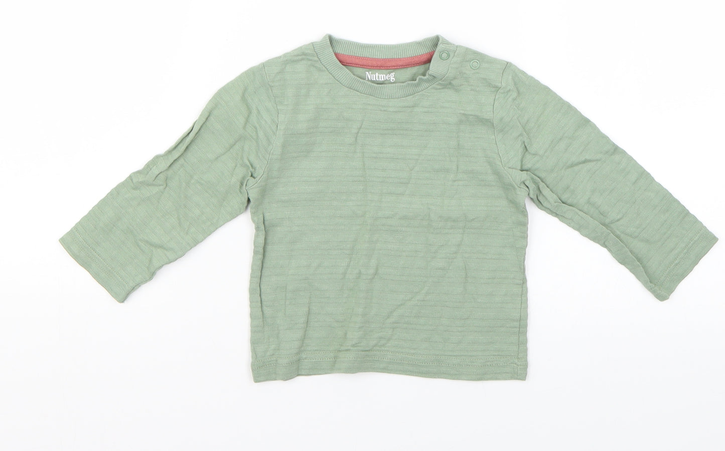 Nutmeg Baby Green   Basic T-Shirt Size 6-9 Months