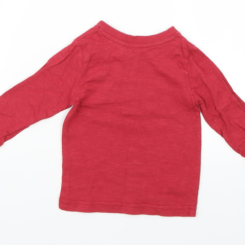 Nutmeg Baby Red   Basic T-Shirt Size 6-9 Months