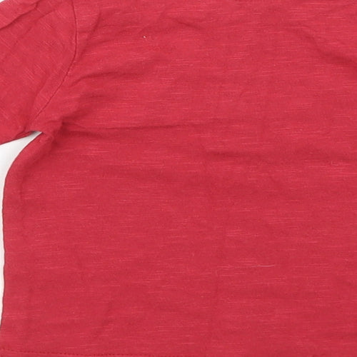 Nutmeg Baby Red   Basic T-Shirt Size 6-9 Months