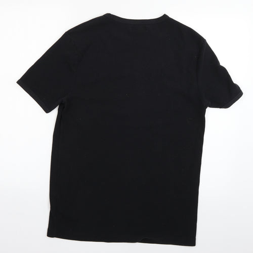 River Island Mens Black    T-Shirt Size M