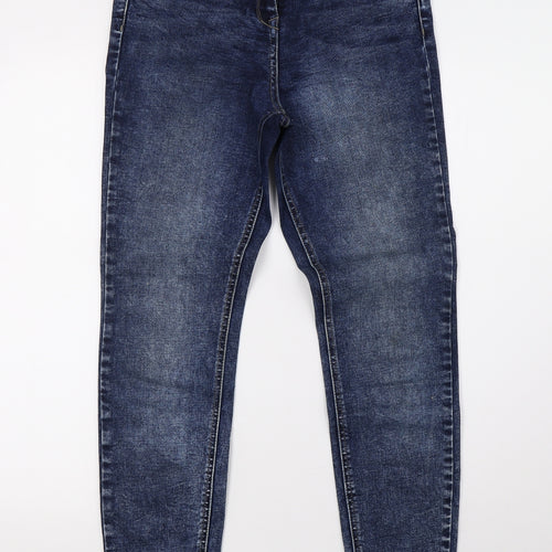 Denim Womens Blue  Denim Skinny Jeans Size 10 L32 in