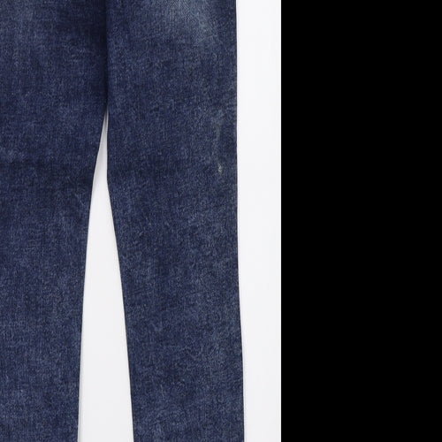 Denim Womens Blue  Denim Skinny Jeans Size 10 L32 in