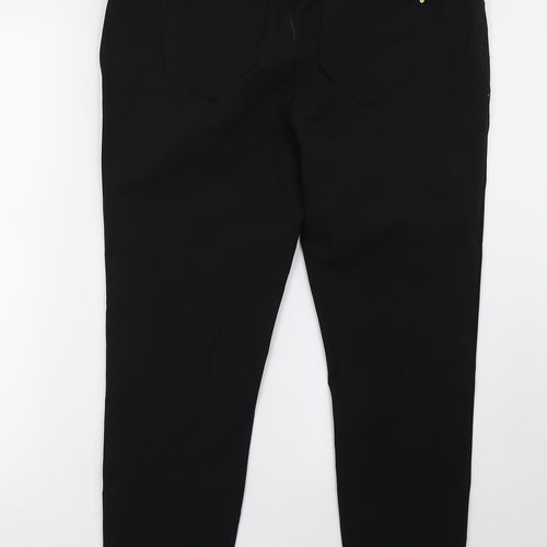 River Island Womens Black  Denim Skinny Jeans Size 16 L28 in