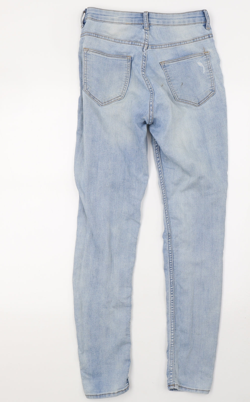 H&M Womens Blue  Denim Skinny Jeans Size 6 L29 in