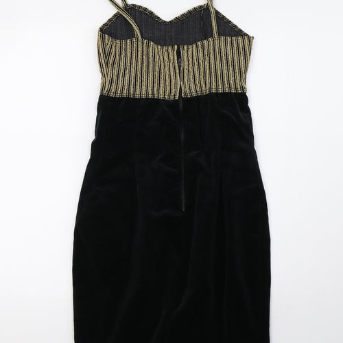 Preworn Womens Gold   A-Line  Size 8