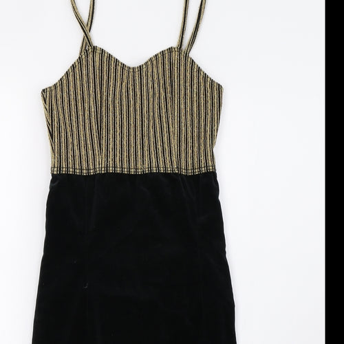 Preworn Womens Gold   A-Line  Size 8