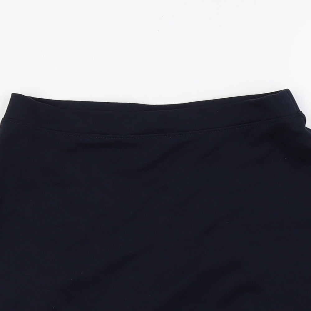 Sainsburys Girls Blue   A-Line Skirt Size 10 Years