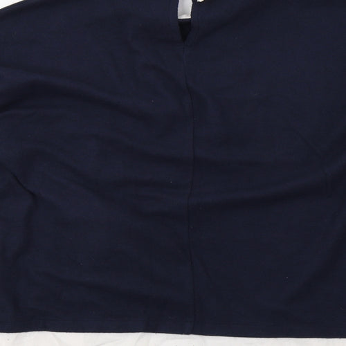 Marks and Spencer Womens Blue  Knit Basic Blouse Size 14