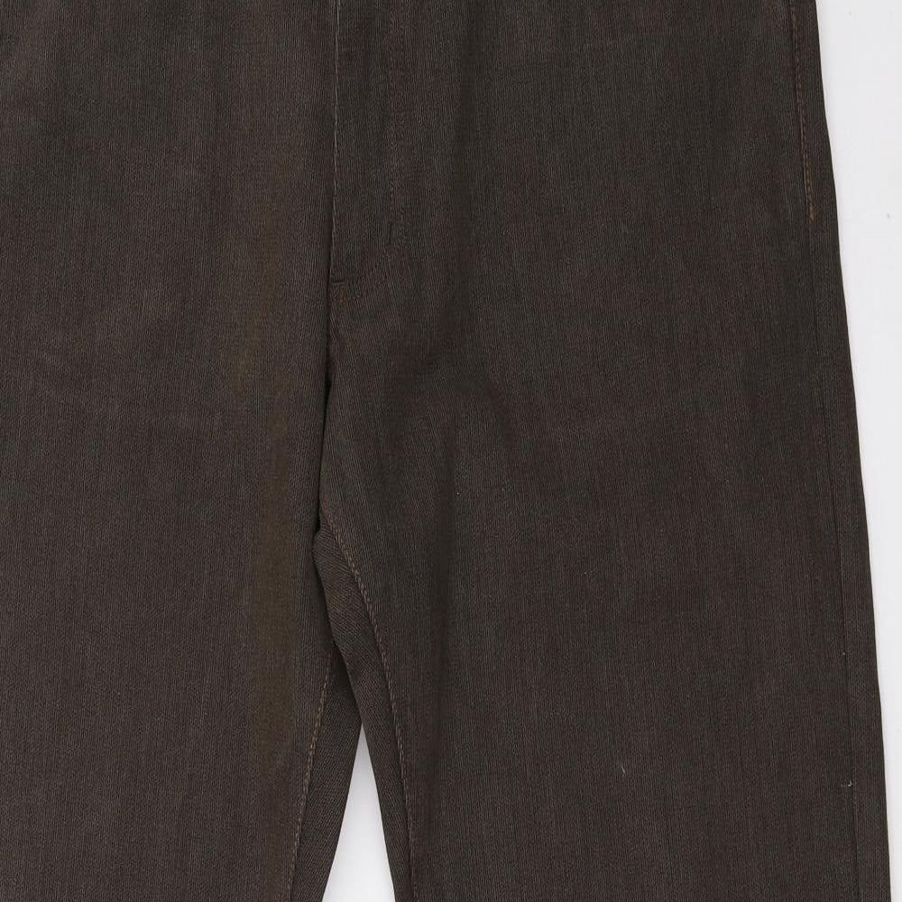 Marlboro Classics Mens Brown  Denim Straight Jeans Size 38 L32 in