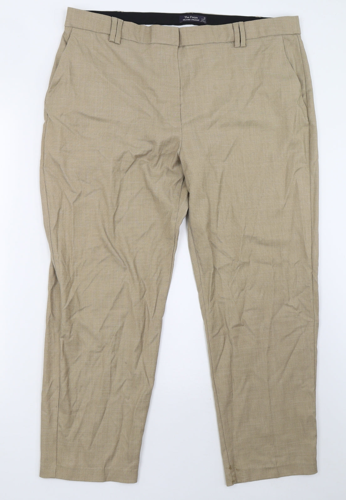 Freya Womens Brown   Trousers  Size 18 L27 in - short leg