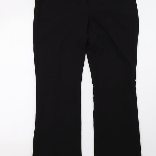NEXT Womens Black   Trousers  Size 10 L32 in