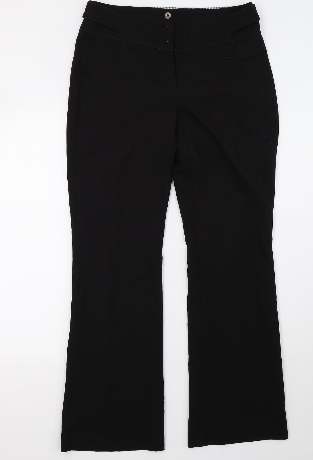 NEXT Womens Black   Trousers  Size 10 L32 in