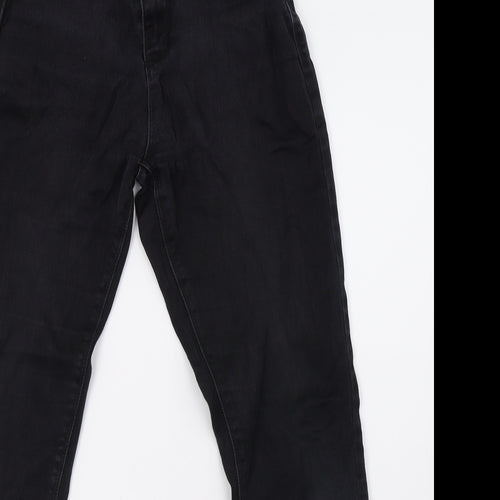 paper & stitch Womens Black  Denim Skinny Jeans Size 10 L30 in