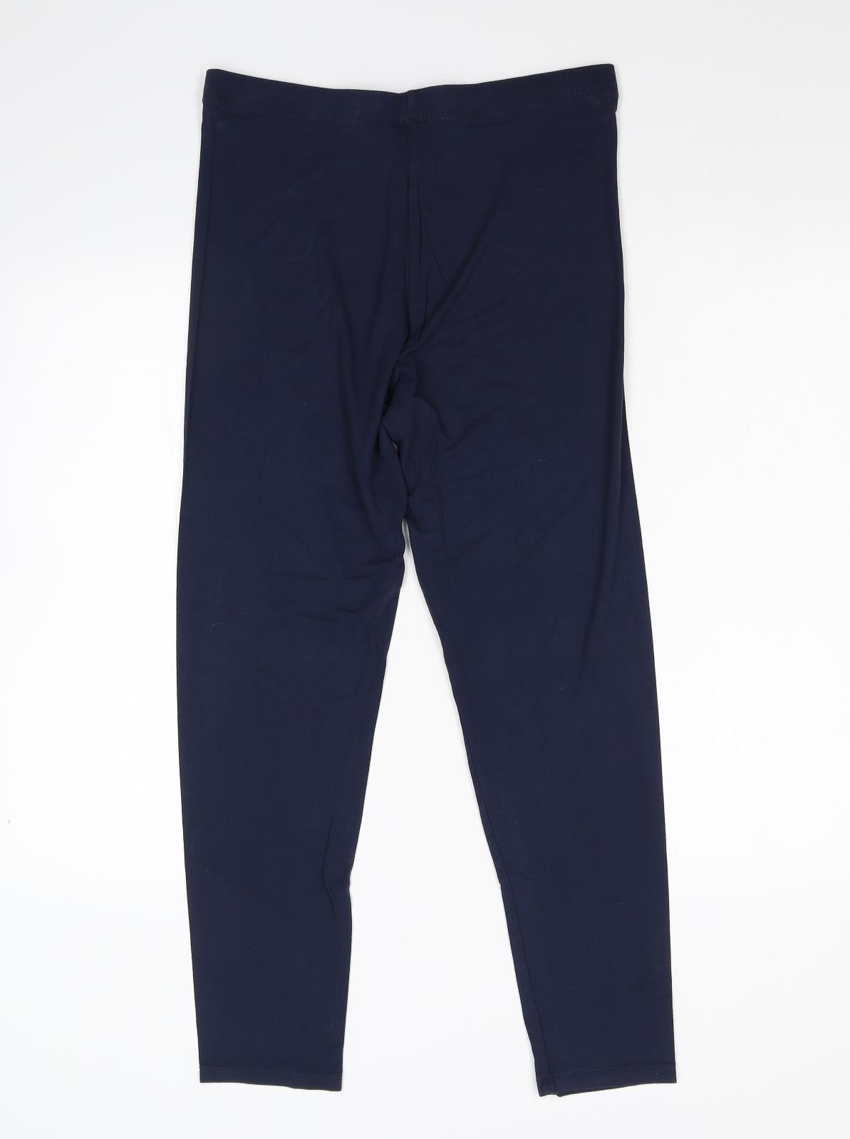 NEXT Womens Blue   Carrot Leggings Size 14 L27 in