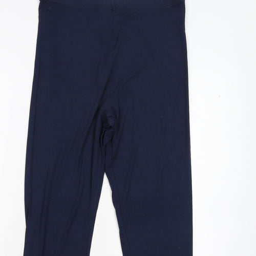 NEXT Womens Blue   Carrot Leggings Size 14 L27 in