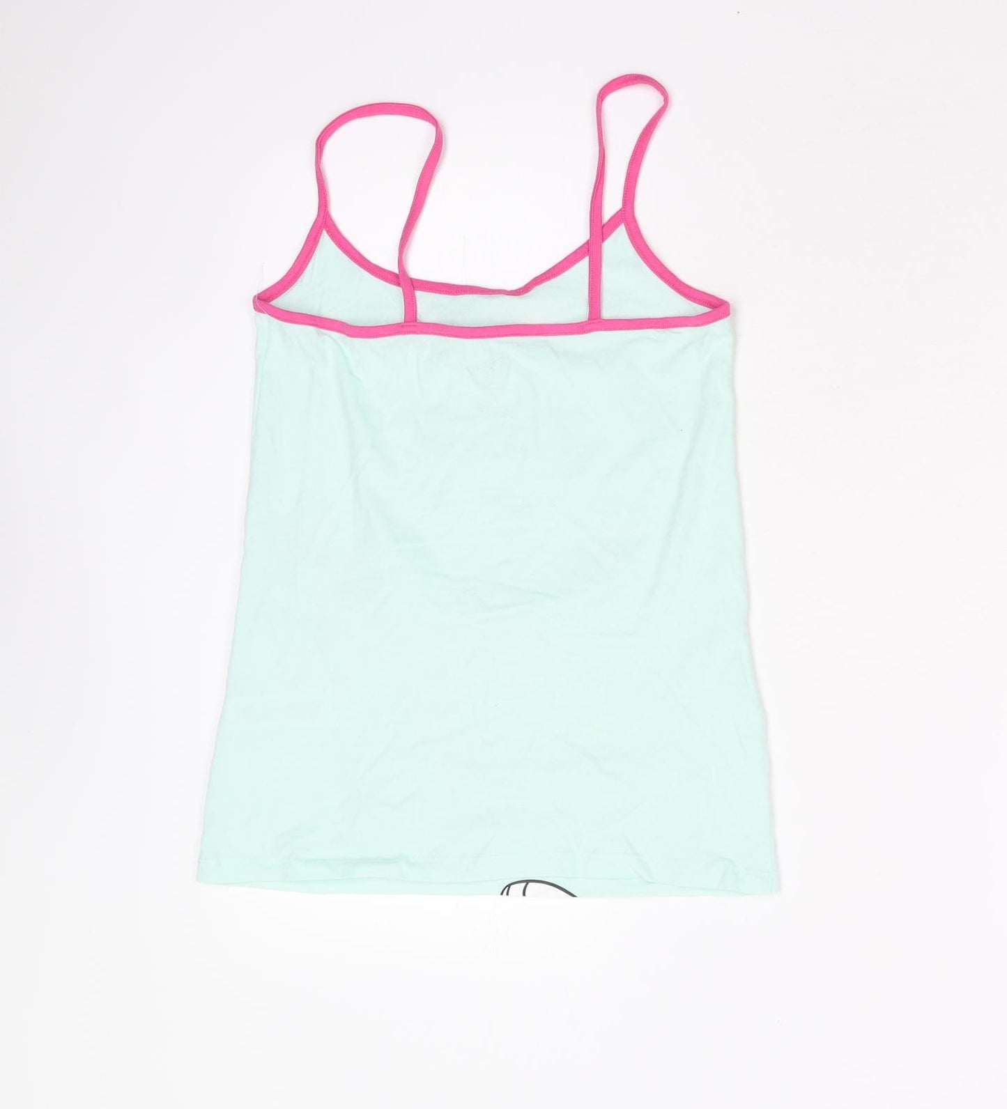 Primark Womens Green   Cami Pyjama Top Size XS