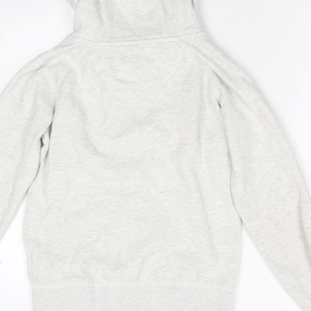 Soul Cal & Co Womens Grey   Full Zip Hoodie Size 8