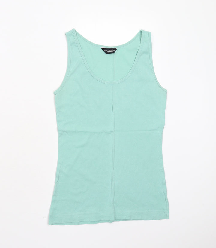 Dorothy Perkins Womens Green   Basic Tank Size 12