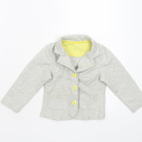 Mothercare Boys Grey   Jacket Blazer Size 2-3 Years