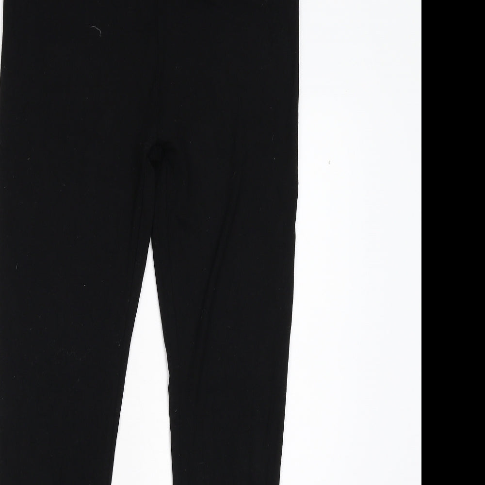 Celtic & Co Womens Black   Carrot Leggings Size L L28 in