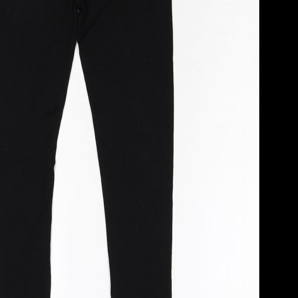 Celtic & Co Womens Black   Carrot Leggings Size L L28 in