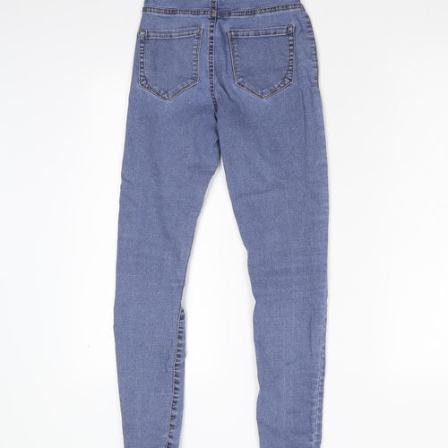 Primark Womens Blue  Denim Skinny Jeans Size 6 L25 in