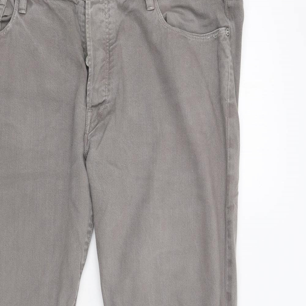 Paul Smith Jeans Mens Grey  Denim Straight Jeans Size 38 L31 in