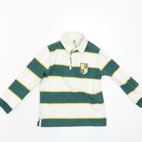 John Lewis Boys Multicoloured Striped  Basic Polo Size 5 Years