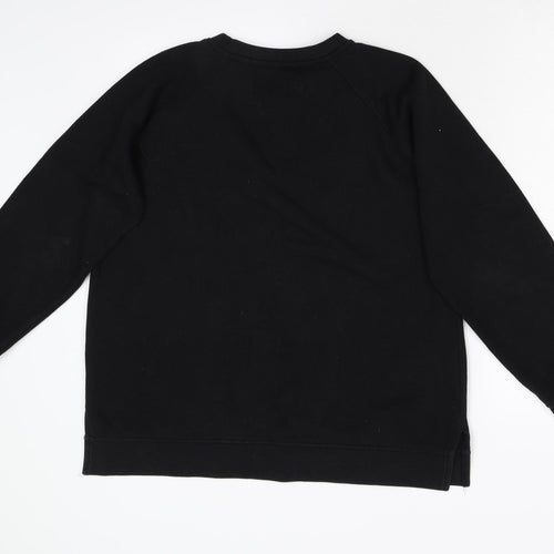 AM London Womens Black   Pullover Sweatshirt Size 14