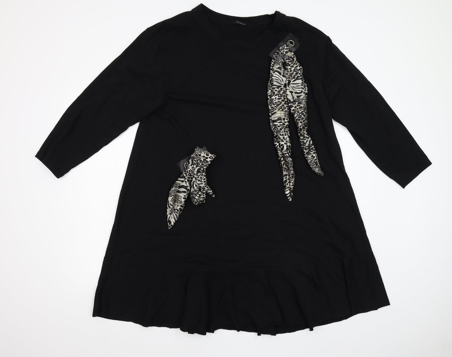 Studio Womens Black   Shift  Size XL