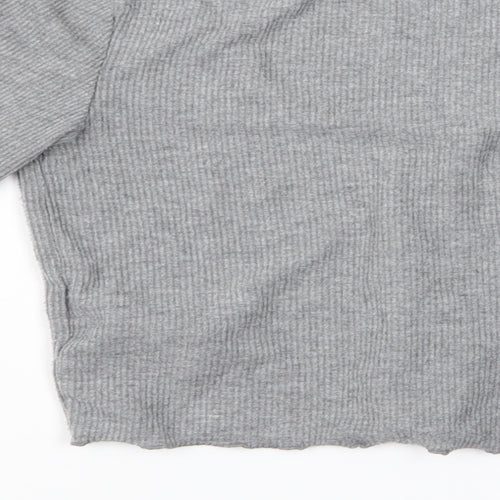 Topshop Womens Grey    Pyjama Top Size 10  - Topshop Pyjama Top
