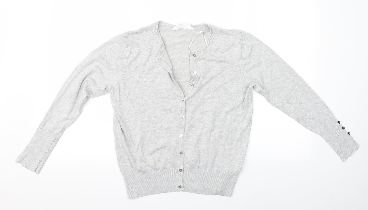 Primak Womens Grey   Cardigan Jumper Size 12  - Primark