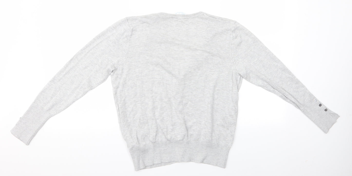 Primak Womens Grey   Cardigan Jumper Size 12  - Primark