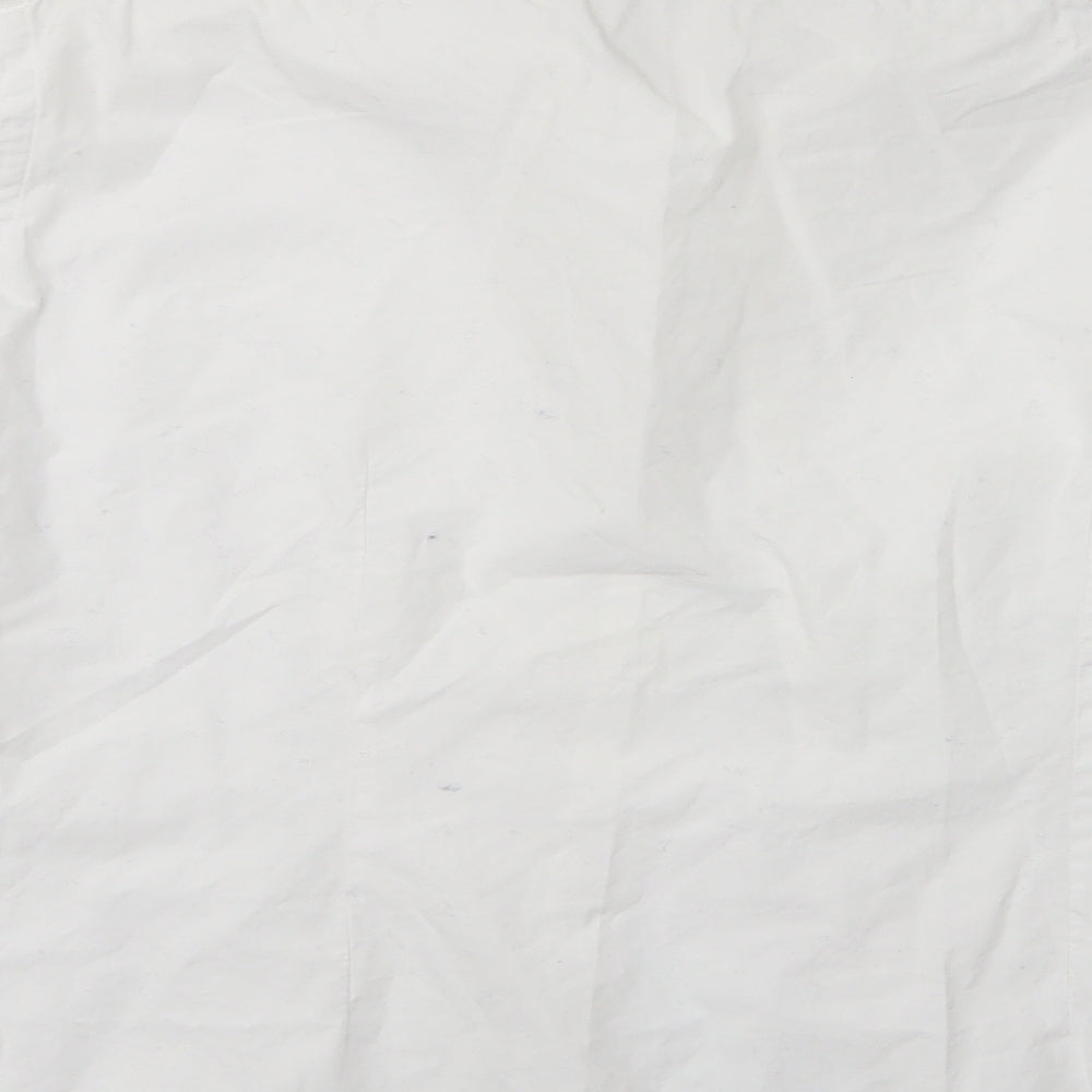 George Mens White    Dress Shirt Size 16  - George Slim Fit Shirt