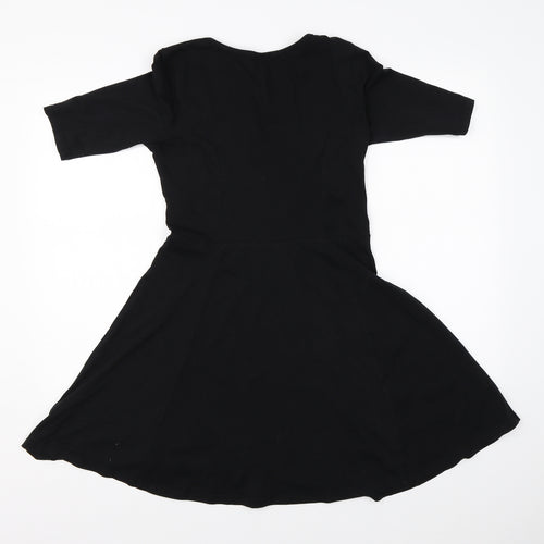 H&M Womens Black   Shift  Size S