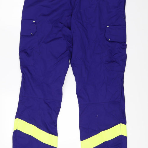 Iturri Mens Blue   Trousers  Size 44 L28 in - work trousers