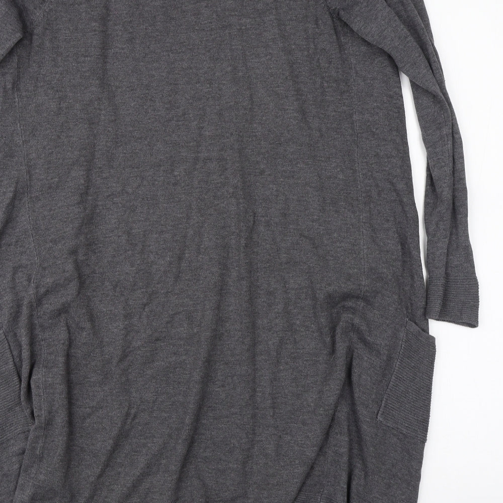 Dorothy Perksin Womens Grey   Cardigan Jumper Size 12