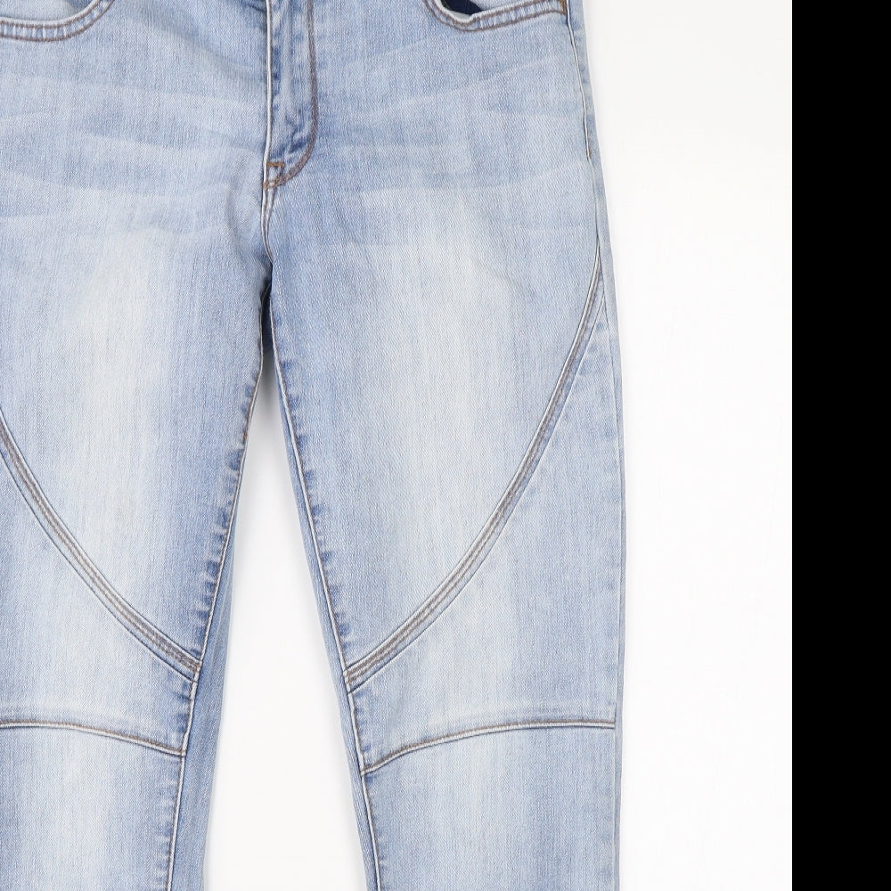 Dotti Womens Blue  Denim Skinny Jeans Size 12 L26 in