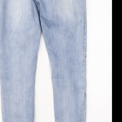 Dotti Womens Blue  Denim Skinny Jeans Size 12 L26 in