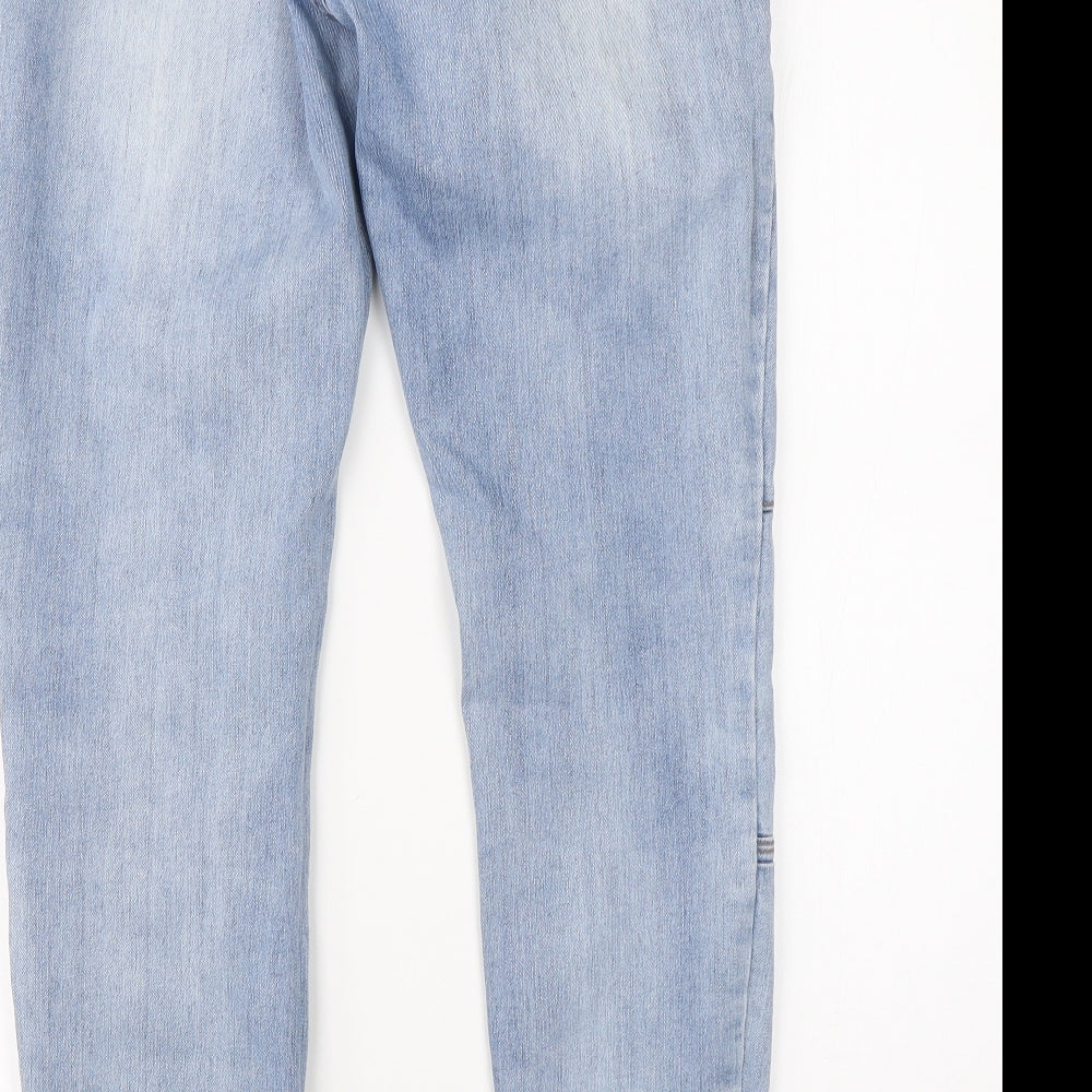 Dotti Womens Blue  Denim Skinny Jeans Size 12 L26 in