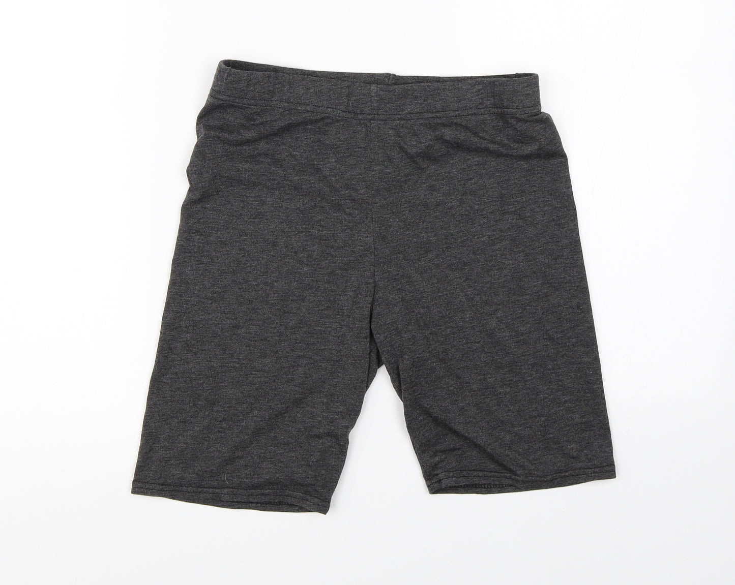 Boohoo Womens Grey   Compression Shorts Size 10