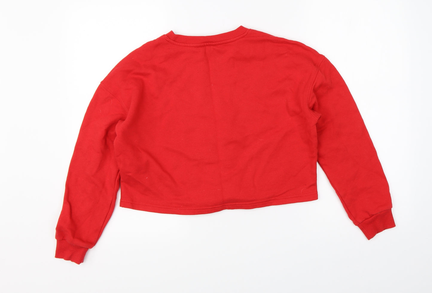 New Look Girls Red   Pullover Sweatshirt Size 12-13 Years