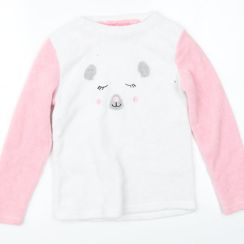 Love Sleep Girls White    Pyjama Pants Size 10-11 Years